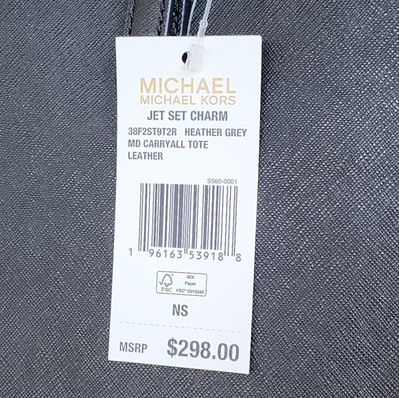 Michael Kors Jet Set MD Carryall Tote Black - Picture 7 of 8